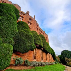 Powis Castle in Wales