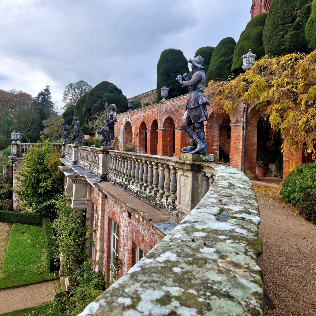 Dog-friendly Powis Castle in Wales