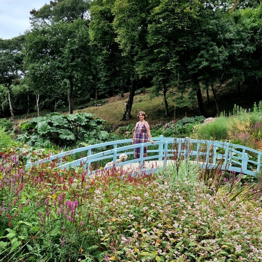 Dogs at Trebah Garden in Cornwall