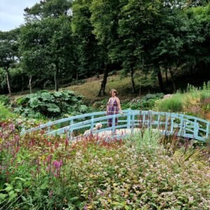 Dogs at Trebah Garden in Cornwall