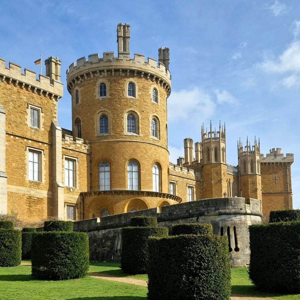 Walk through the Belvoir Castle estate in Leicestershire