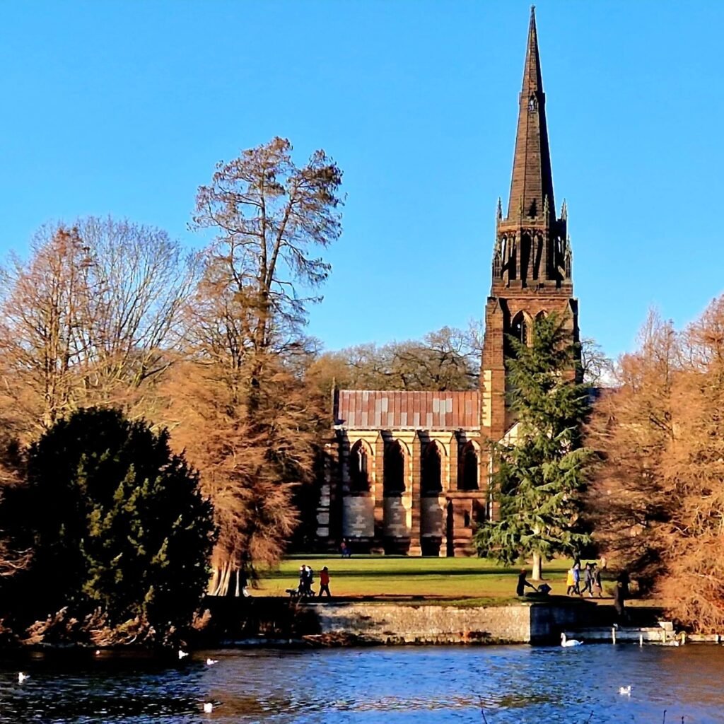 Picturesque views at Clumber Park in Nottinghamshire