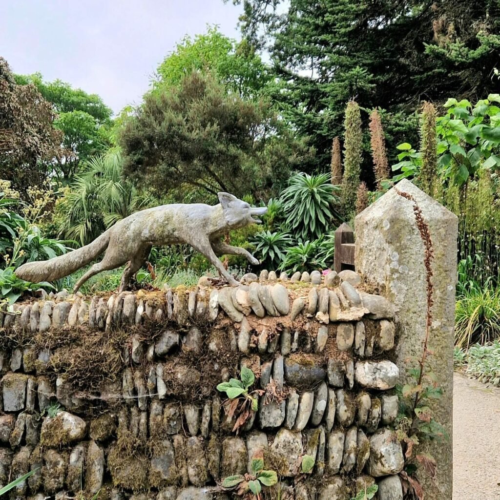 The entrance of Glendurgan Garden in Cornwall