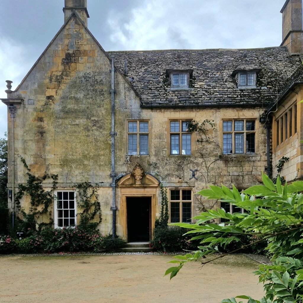 Entrance to Hidcote Manor House in Gloucestershire