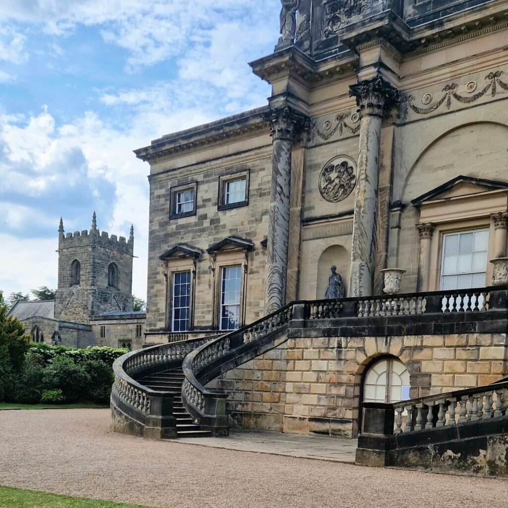Kedleston Hall, a National Trust property in Derbyshire