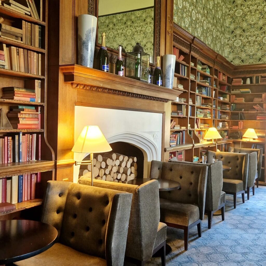 Historic interior of De Vere Tortworth Court in Gloucestershire