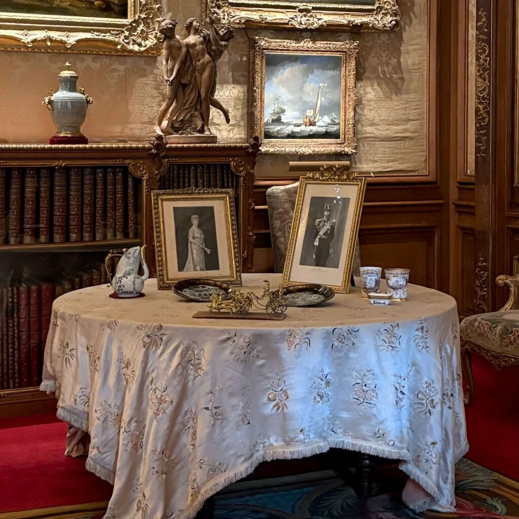 Ornate room inside Waddesdon Manor