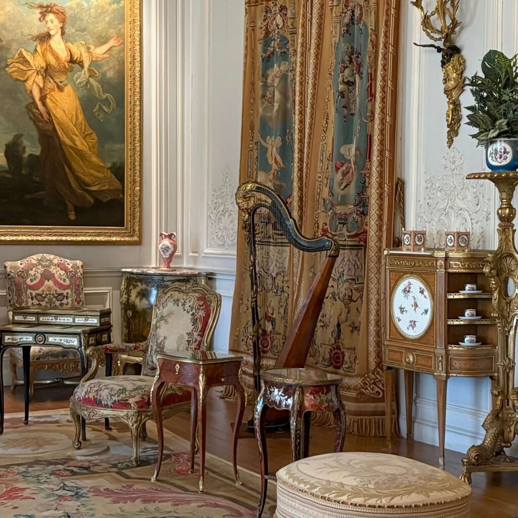 Interior of Waddesdon Manor