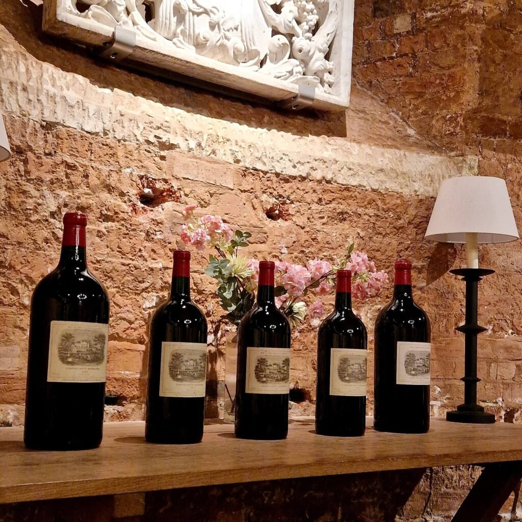 Wine cellar, the collection of Ferdinand de Rothschild in Waddeston Manor